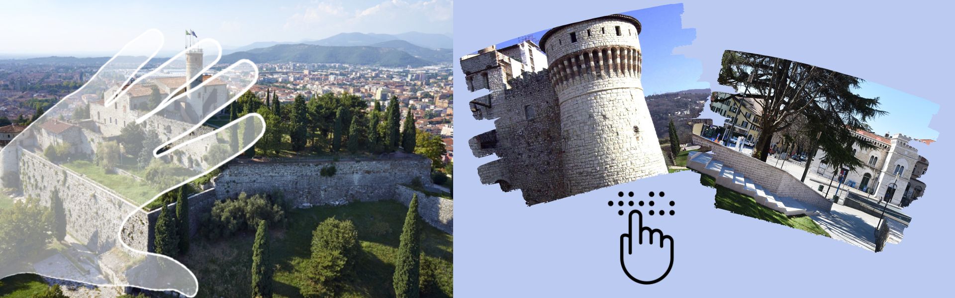 Pannelli tattili in Castello