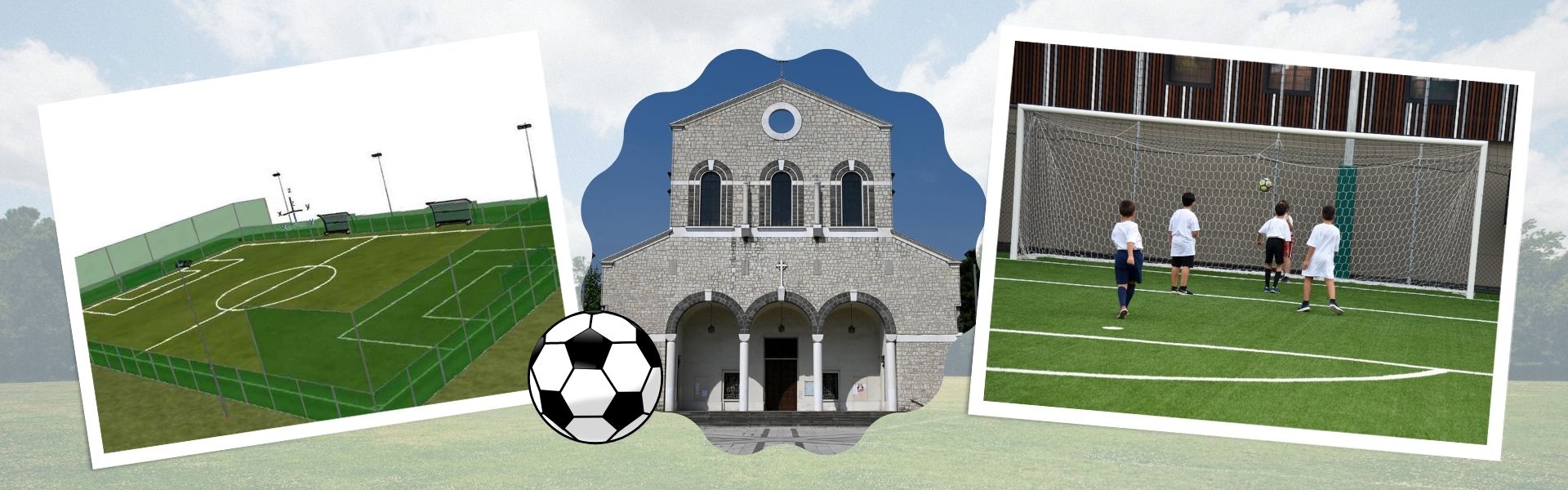 Campo da calcio in via Lamarmora