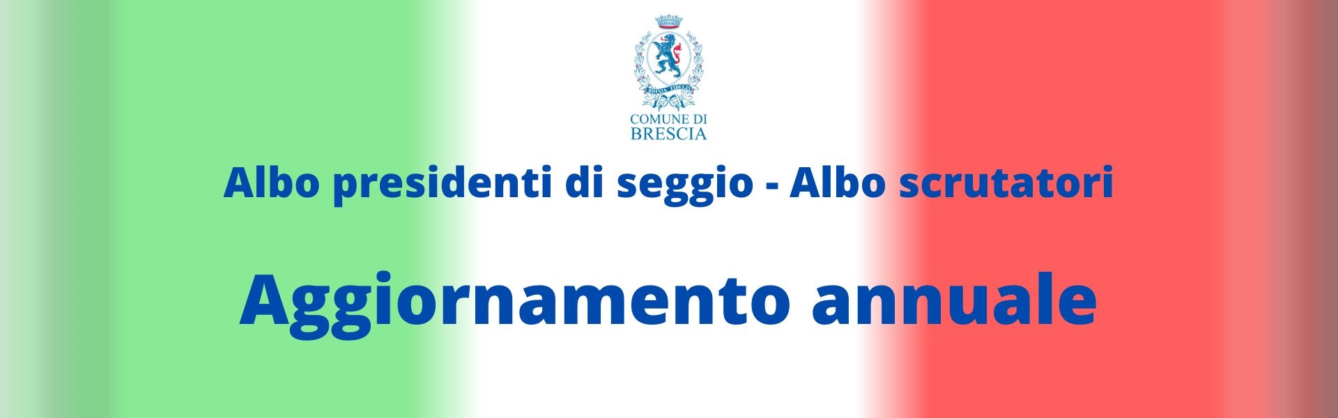 Albi presidenti seggio e scrutatori Aggiornamento annuale