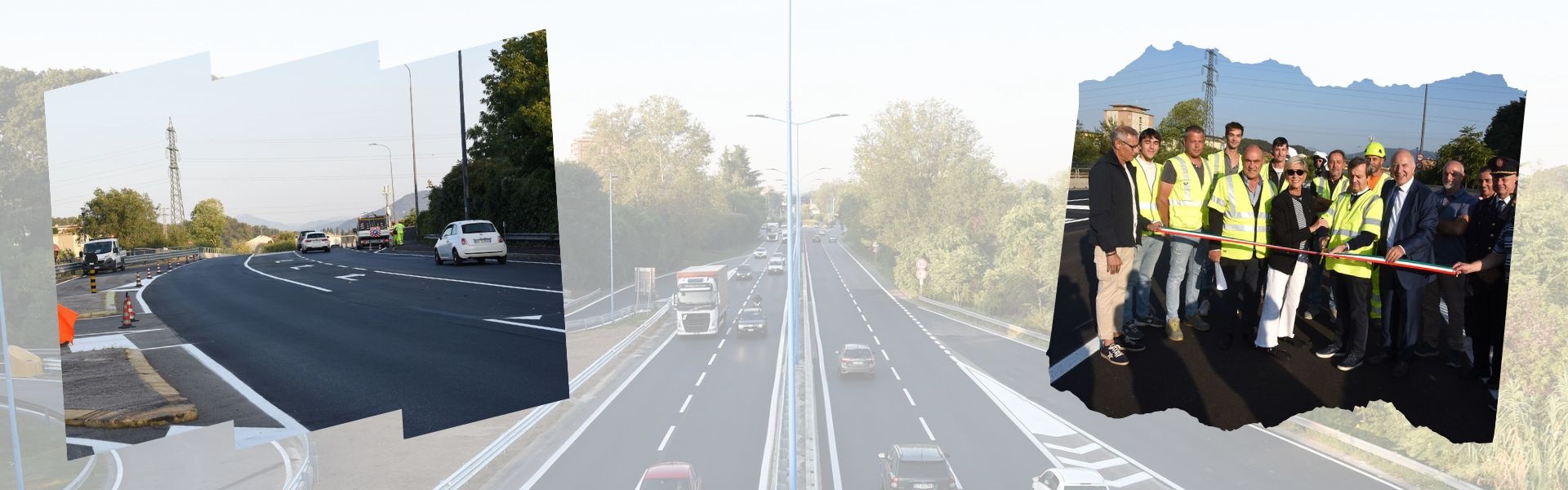 Riapertura ponte via Volturno