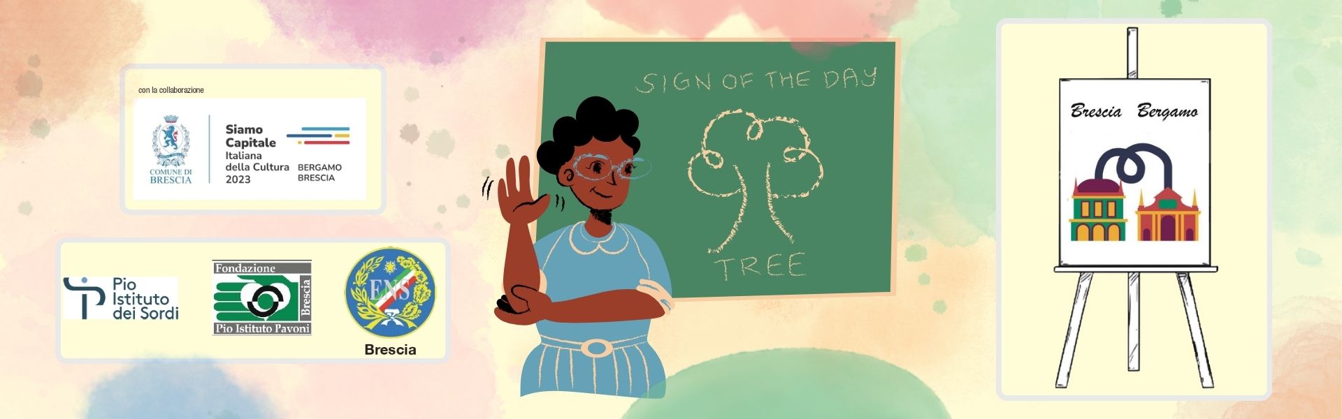 Inaugurazione mostra artisti sordi