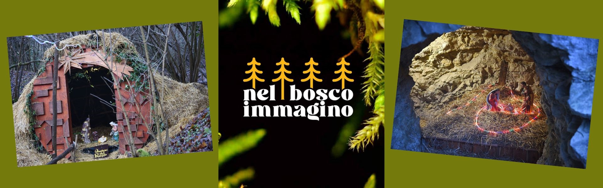 Presepio Mompiano Nel bosco immagino