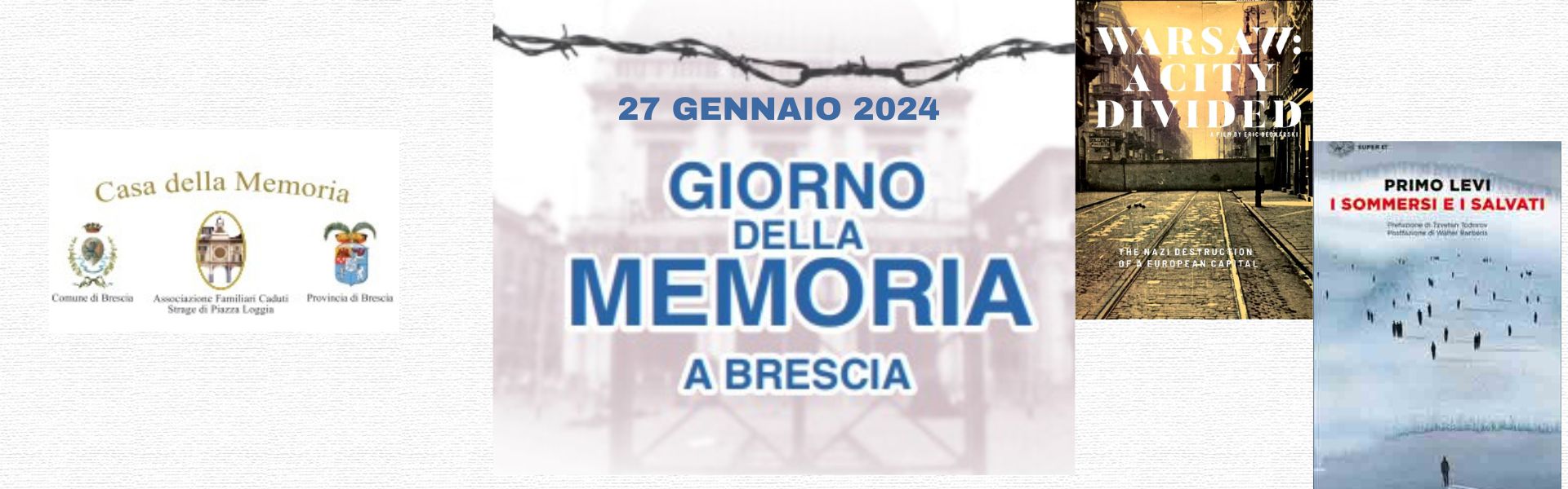 Giorno della memoria 2024 - 17 gennaio