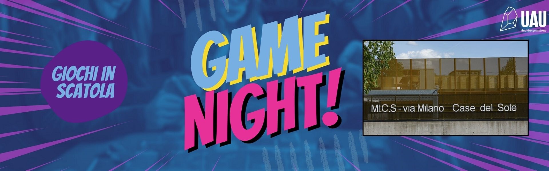 UAU Game night -10 gennaio