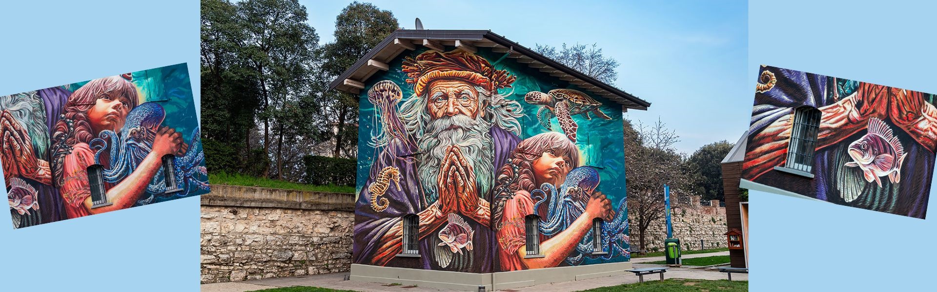 Murale Anamorfico Bugatti