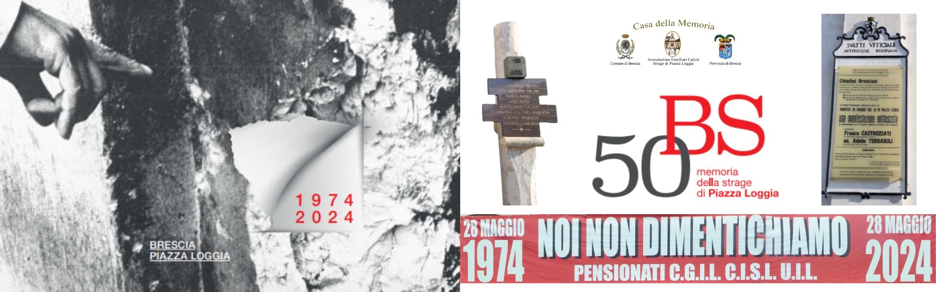 Iniziative 50esimo Piazza Loggia