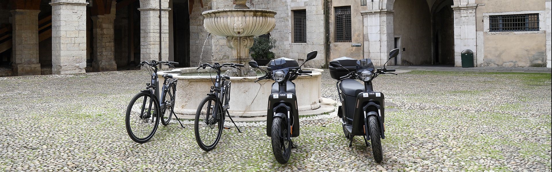 Mezzi elettrici messi notificatori