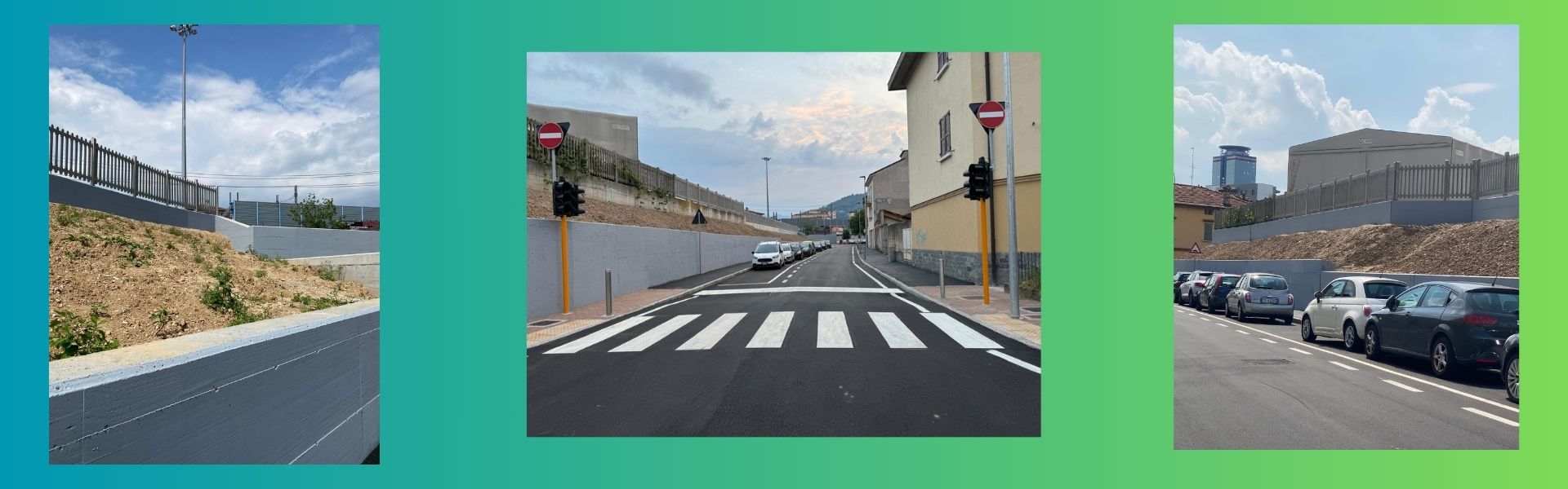 Conclusione lavori via San Zeno via Sostegno