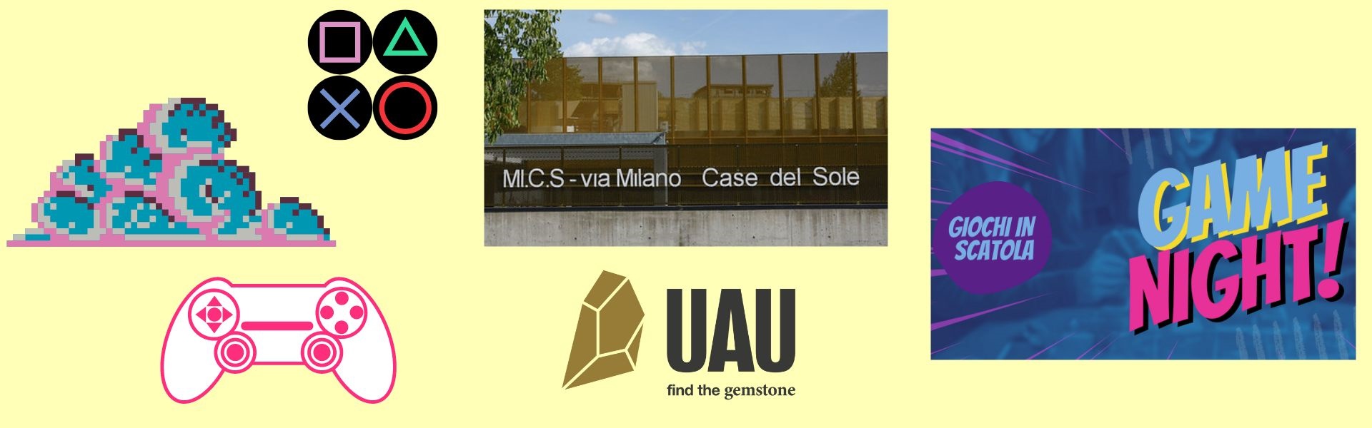 UAU Pixel Talk-Game night - 8 maggio