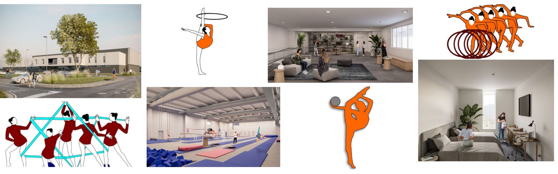 Cittadella ginnastica artistica - Avvio lavori