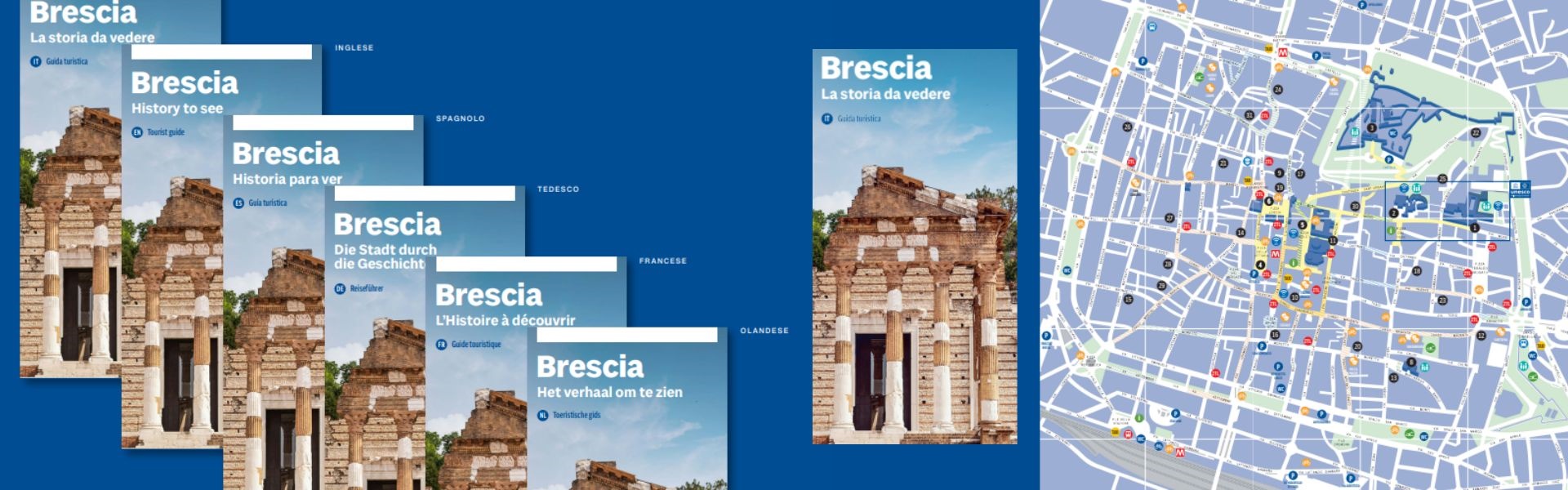 Nuove mappe turistiche Brescia