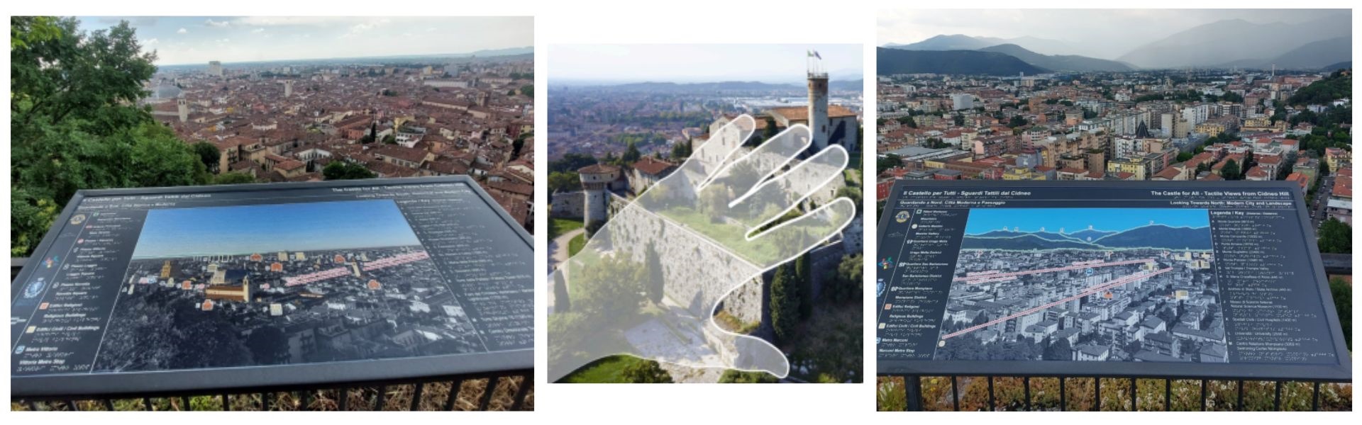 Sguardi tattili dal Cidneo