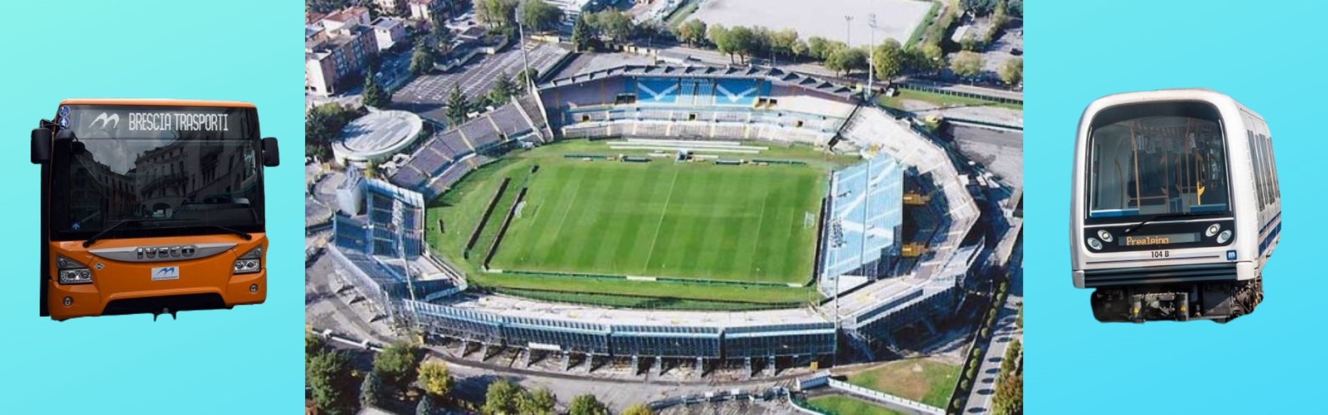 Abbonamento trasporti tifosi Brescia calcio