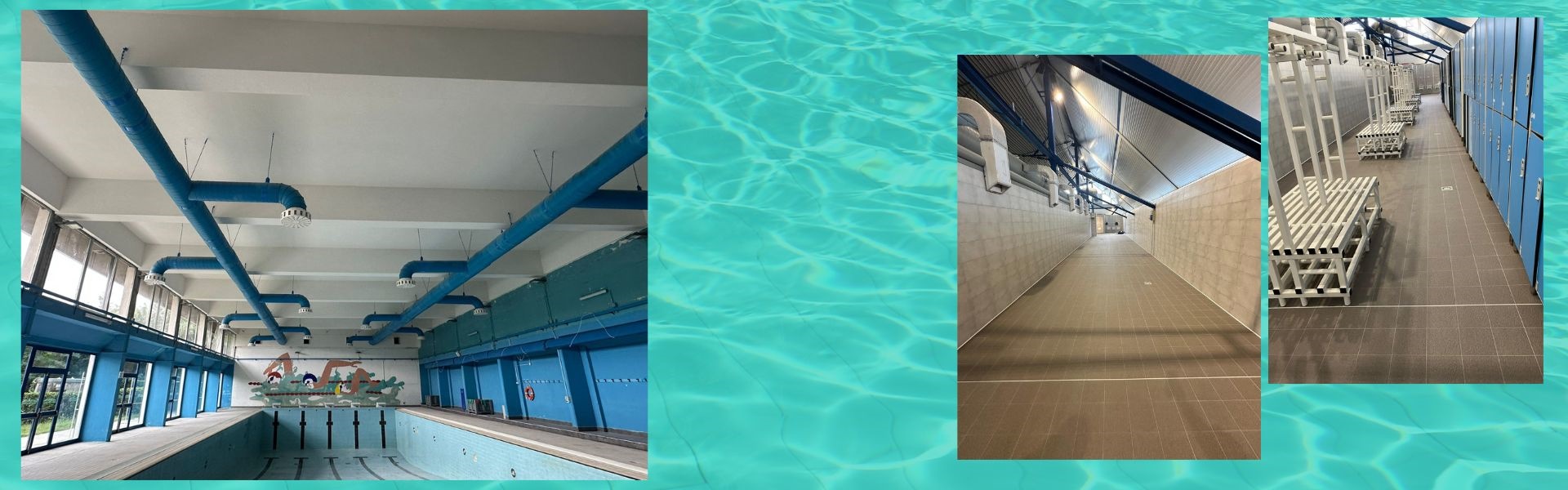 Fine lavori piscine Piave e Lamarmora