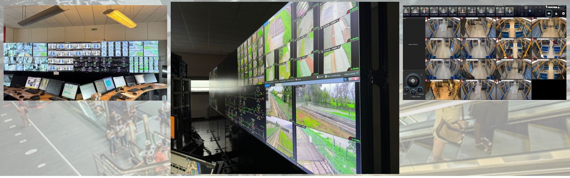 Videosorveglianza treni metropolitana