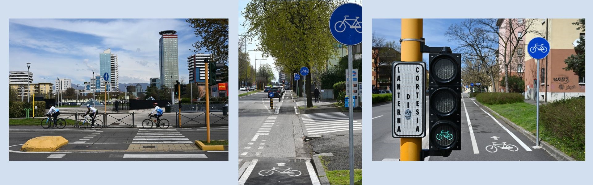 Ciclabile via Lamarmora. Inaugurazione