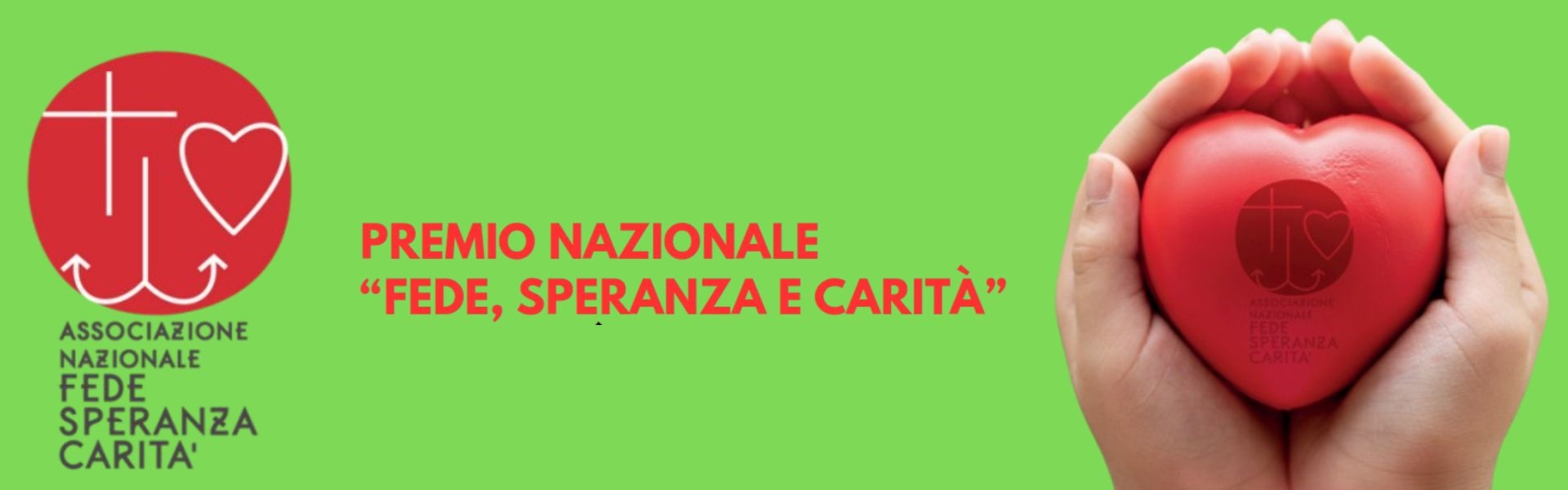 Premio fede speranza carità 2025