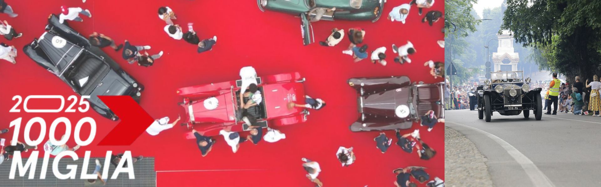 Mille Miglia 2025. Arrivo