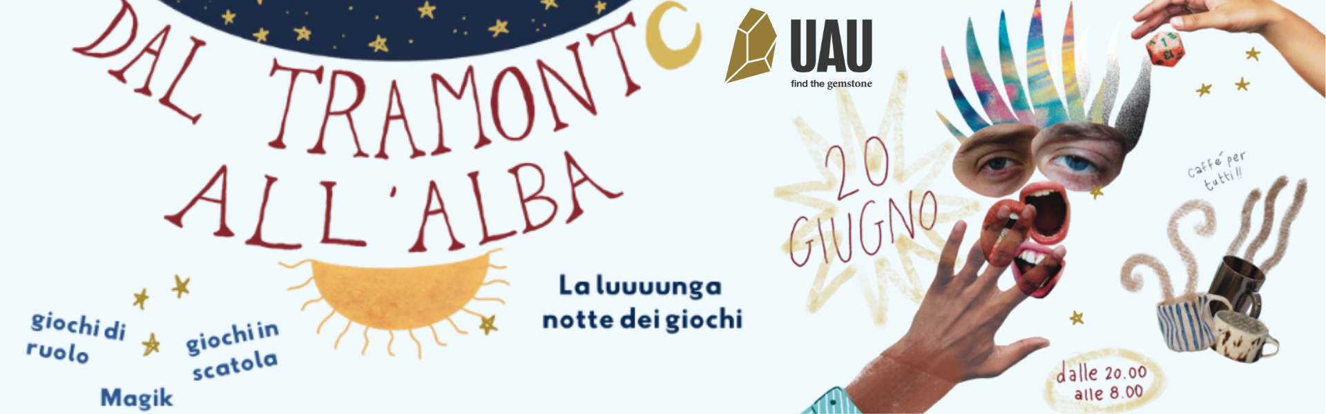 UAU 2025 - Lunga notte giochi - 20 giugno