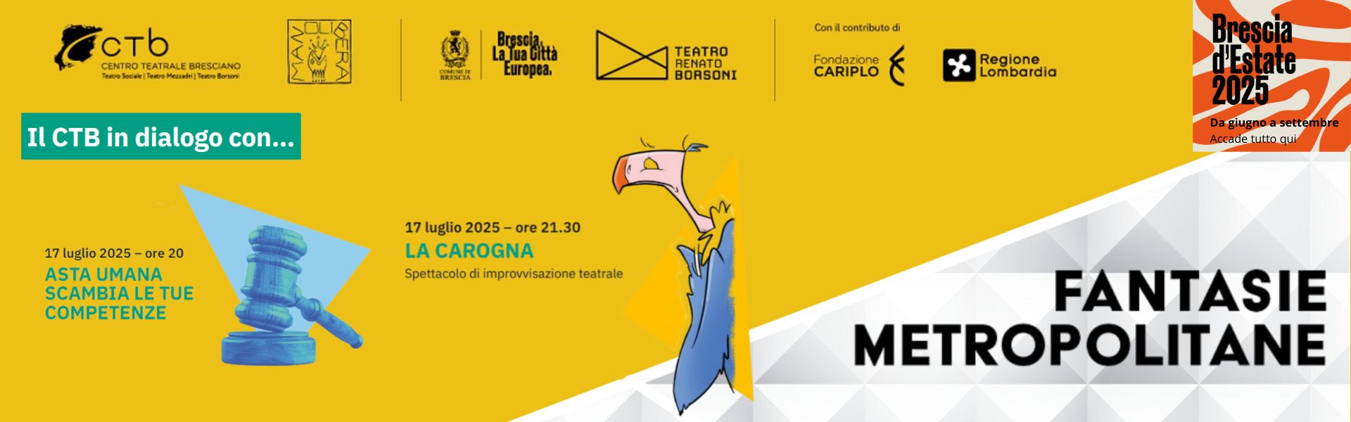 CTB Stagione estiva 2025 - 17 luglio