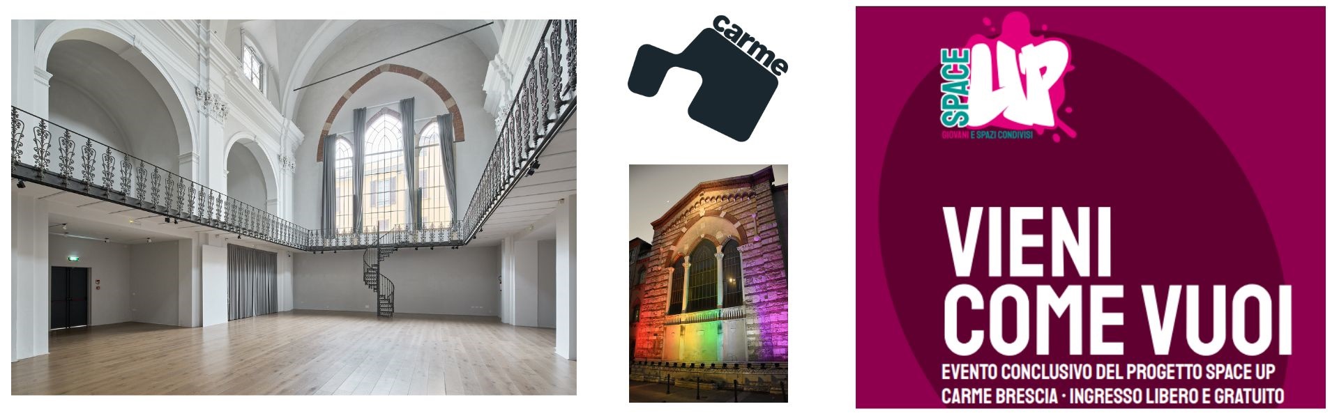 Carme 2025 - Space Up. Evento conclusivo - 29 agosto