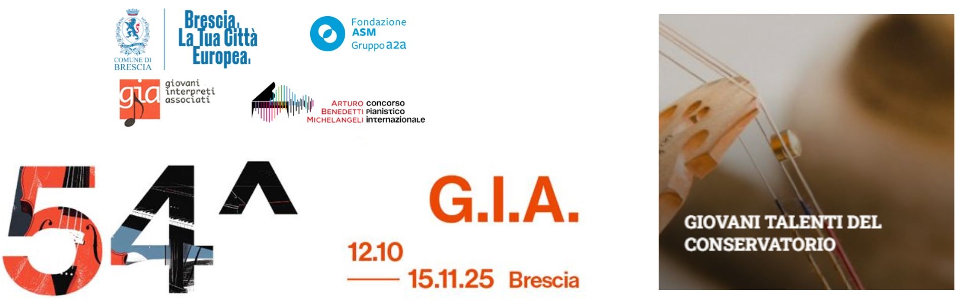 Stagione concertistica GIA 2025 - Giovani talenti