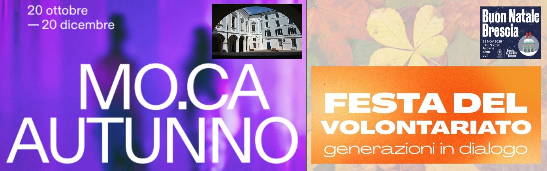 Moca Autunno 2025 - Festa volontariato 2025 - 6 dicembre