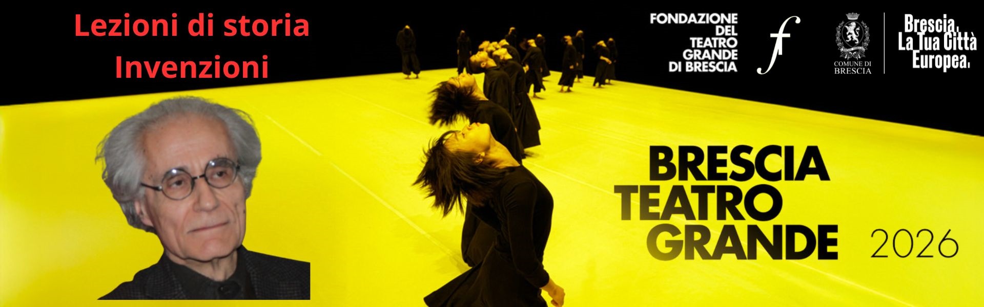 Teatro Grande Stagione 2026 - Lezioni storia 10 gennaio
