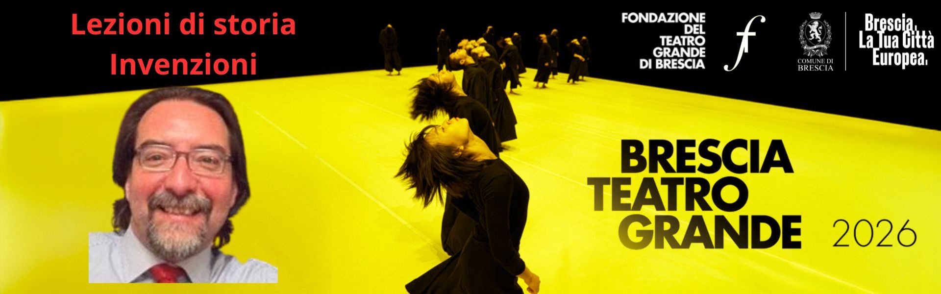 Teatro Grande Stagione 2026 - Lezioni storia 17 gennaio