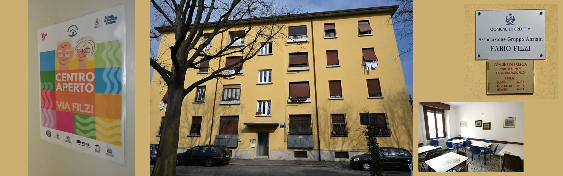 Riapertura centro via Filzi