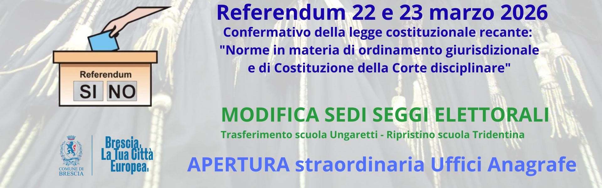 Referendum Costituzionale 2026