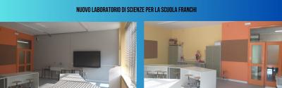 Nuovo laboratorio di scienze per la scuola Franchi