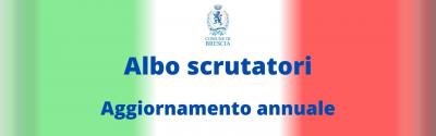 Albo scrutatori Aggiornamento annuale