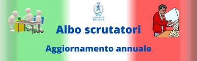 Aggiornamento annuale albo scrutatori 2024