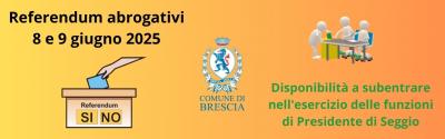 Presidenti seggio Referendum 2025