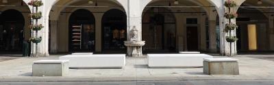 Nuovi arredi urbani Palestro Zanardelli