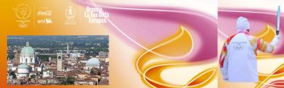 Passaggio fiamma olimpica Brescia